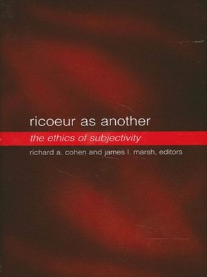 cover image of Ricoeur as Another